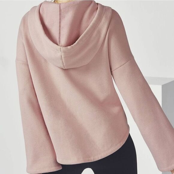 Fabletics Tops Blush Charlee Cropped Pullover Hoodie - Picture 3 of 16